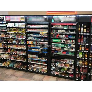 Support d'affichage pour tabac avec éclairage LED, présentoir à cigarettes pour supermarché - Product Image 2