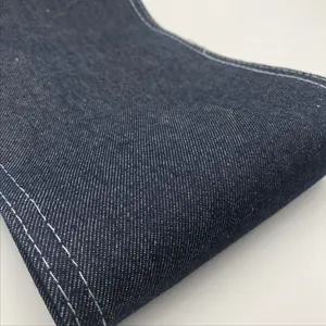 cotton polyester spandex indigo color 8oz 12s denim fabric jeans fabric