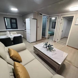 可折叠预制房屋豪华老人房便携式小屋可拆卸结构轻型钢门别墅快速安装度假村 - Product Image 2