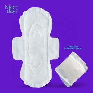 Compresas sanitarias de fibra de cáñamo ecológicas para mujeres, compresas de pulpa de pelusa de etiquetado privado - Product Image 4