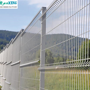 Clôture de terrain de jeux en maille, produit de vente en gros d'usine, taille personnalisée, panneau de clôture permanent - Product Image 5
