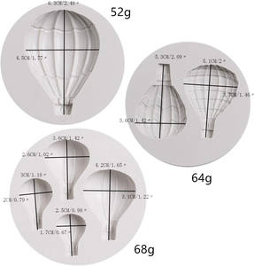 แม่พิมพ์ซิลิโคนฟองดองลูกโป่งฟองดองสำหรับงานปาร์ตี้<span class=keywords><strong>เค้ก</strong></span>อาบน้ำเด็กแม่พิมพ์ซิลิโคนทำจากซิลิโคน - Product Image 2