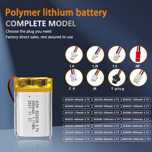 Сертифицированный KC 602030 Li Po 300 мАч для POS Bluetooth динамик 3,7 В перезаряжаемый полимерный литий-ионный аккумулятор 602030 - Product Image 4