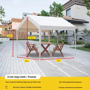 Meilleures ventes de tentes extérieures à quatre pieds imperméables, style moderne, pare-soleil à cadre métallique pour le <span class=keywords><strong>camping</strong></span> et les étals de marché de nuit - Product Image 6