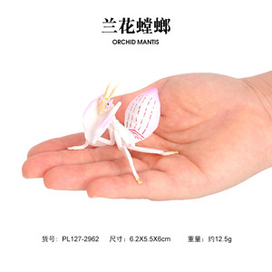 بالجملة مجسمات السحلية الصلبة محاكاة الحشرات PVC أشكال Mantis - Product Image 3