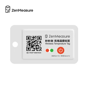 ZenMeasure 무선 블루투스 온도 태그 저온 (-35 ~ + 70) 콜드 체인 실시간 모니터링을위한 버전 데이터 로거