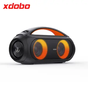 XDOBO hot sales model 80w high power portable wireless speaker bomb box