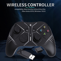 Manette de jeu sans fil BT INNO pas chère avec prise casque pour PC et systèmes Windows, matériau ABS+PC