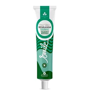 Dentifrice naturel Ben&Anna à la menthe verte, taille standard, sans fluor, biologique, pour adultes, anti-caries, usage domestique - Product Image 1