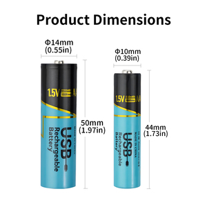 סוללת ליתיום נטענת <span class=keywords><strong>1</strong></span>.5V <span class=keywords><strong>AA</strong></span> 5V ספק כוח למאוורר נטען, מכשירי RF, ייצור לפי הזמנה (OEM/ODM) - Product Image 6