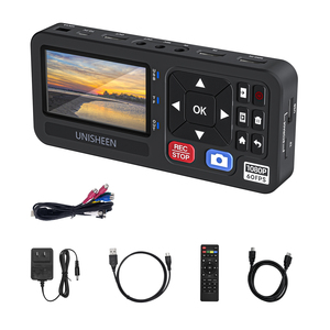 Unisheen Nhà Máy <span class=keywords><strong>Mini</strong></span> Kích Thước Độc Lập Nội Soi Có Thể Chuyển Đổi VGA DVI HDMI Ypbpr RCA Máy Ảnh 4K Capture Box VHS Video Recorder - Product Image 6