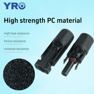 Ce Tuv Certified Mc4 Solar Connector Pc Model 1000V <b>Waterproof</b> Male Female Plug Round Black Ip68 <b>Cable</b> End 30A - Product Image 4