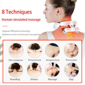 <span class=keywords><strong>TENS</strong></span> pemijat leher elektrik cerdas 4D, pemijat leher frekuensi rendah dengan 6 mode 18 tingkat - Product Image 6