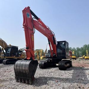 Excavadora Usada Original Hitachi ZX200, Excavadora de Cadenas de 20 Toneladas, Excavadora Hidráulica para Movimiento de Tierras, para Excavaciones de Construcción - Product Image 2