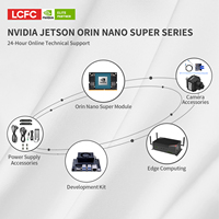 Jetson Orin Nano, Ordenador de borde de IA, con soporte de expansión de interfaz DIDO, sin ventilador, industrial, integrado, IC, CN