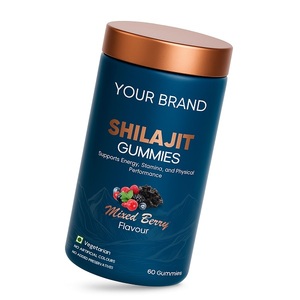 Premium Shilajit Gummies 60 Count Soft <b>Chewy</b> Resin Extract Gummies Packaged for Easy Handling and Portable Enjoyment - Product Image 3