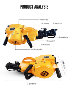 <span class=keywords><strong>YN27C</strong></span>ガソリンロック掘削機ハンドヘルドジャックハンマー - Product Image 4