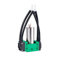 Pompa Vakum Pengambil Sampel VOC Tekanan Negatif Tinggi Mini Dua Kepala Tanpa Sikat 12V DC dengan Model G4B-2T