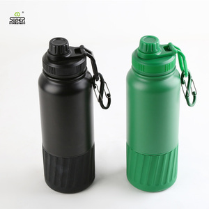 Bouteille d'eau pour <span class=keywords><strong>chien</strong></span> de 24oz 3 en 1 Bouteille d'eau portable isolée de voyage pour animaux de compagnie de 24oz en acier inoxydable - Product Image 3