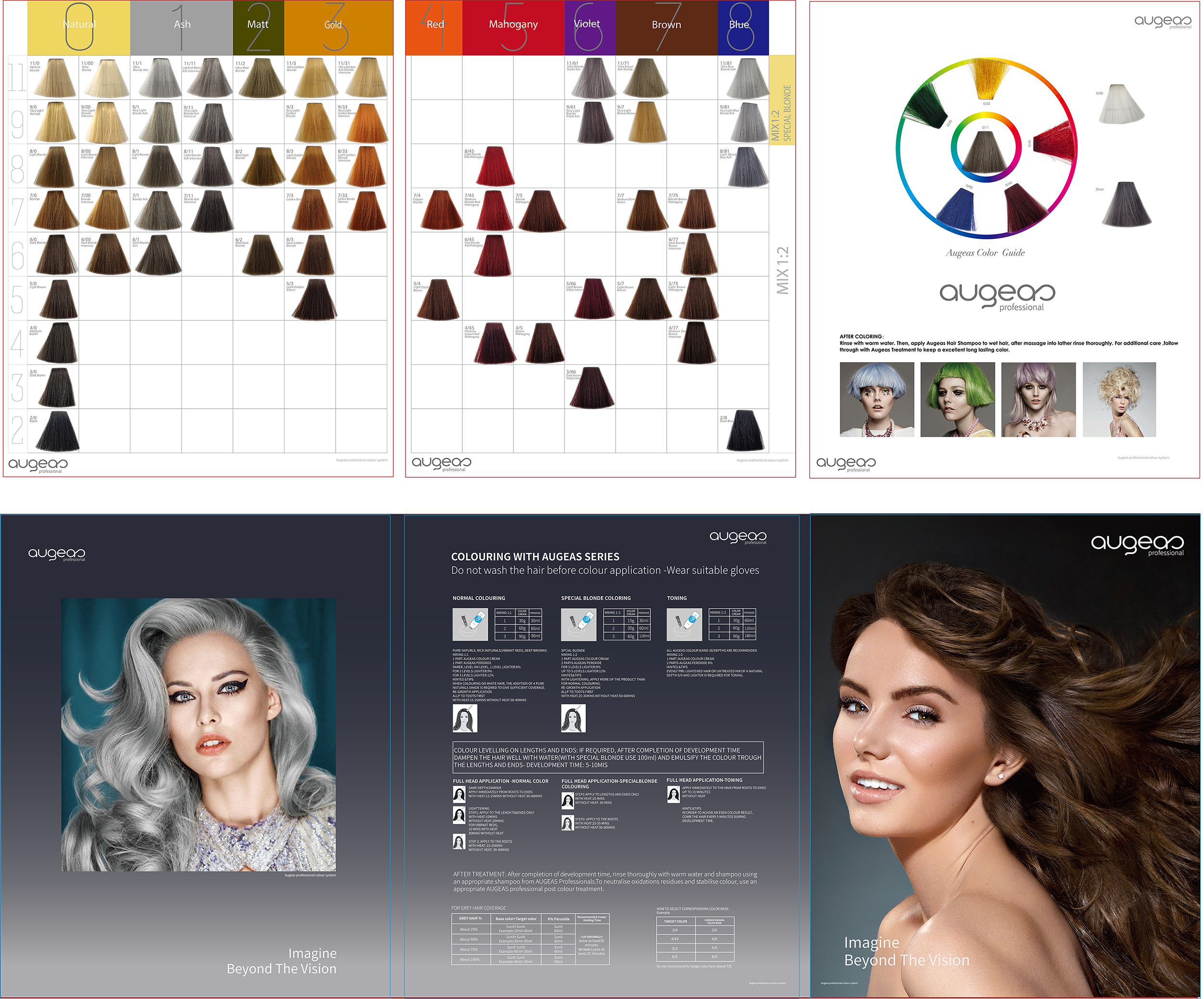 68 colori possono essere selezionati