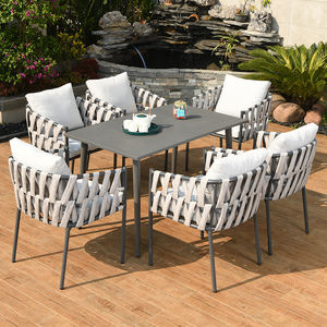 Muebles de exterior, mesa de jardín, silla de <span class=keywords><strong>comedor</strong></span> de polietileno, entrega de fábrica - Product Image 2