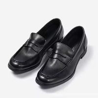 Personnalisation d'usine, personnalisation du logo, OEM, ODM, mocassins pour hommes de qualité supérieure, faits à la main, dessus en cuir de vache, doublure en peau de porc, semelle extérieure en caoutchouc