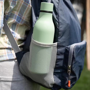 Botella de Agua Aislada de Acero Inoxidable de 18 oz con Correa, Termo de Doble Pared que Mantiene las Bebidas Frías por 24 <span class=keywords><strong>Horas</strong></span> y Calientes por 12 <span class=keywords><strong>Horas</strong></span> - Product Image 5