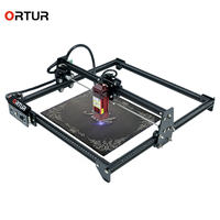 Nouvelle machine de gravure laser portable Ortur OLM2S2 5 W 390*410MM, zone de gravure complète, structure en bois, mini machines de gravure laser