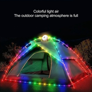 Guirnalda de Luces LED Recargables y Portátiles para Camping, Resistentes al Agua, para Jardín, Exteriores, Ambiente Festivo e Iluminación de Carpas - Product Image 3