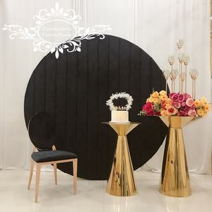 Черный бархатный свадебный фон с воздушными шарами для мероприятий - Product Image 3