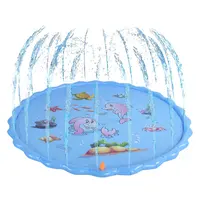 Sunshine 51 pollici Splash Pad per bambini Toddlers Water Sprinkler Pad gonfiabile Wading Baby Pool Splash Play Mat