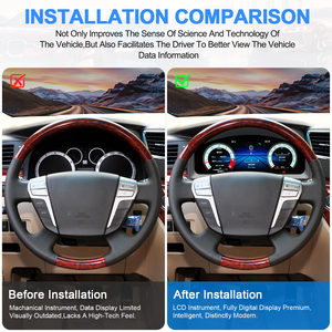 Navihua pour Toyota Alphard Série 20 (2008-2014) – Système Linux de mise à niveau automobile, Compteur de vitesse numérique, Carplay, Écran LCD, Tableau de bord numérique - Product Image 3