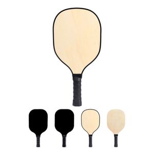 ไม้พายพิคเคิลบอลไฟเบอร์กลาสสีดำแบบพกพาด้ามยาวสำหรับกีฬากลางแจ้ง - Product Image 2