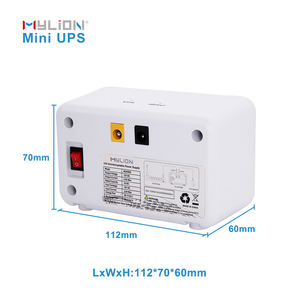 Kapı erişim/CCTV/parmak izi kilitleri için kompakt ve güvenilir yedekleme 12V 5200mAh MU26 Mini DC <span class=keywords><strong>UPS</strong></span> - Product Image 2