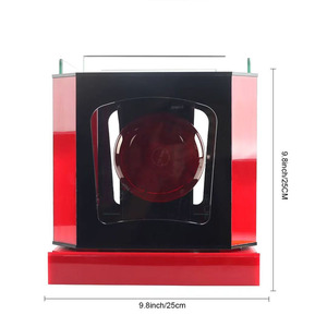 STK Logo tùy chỉnh 4 mặt cửa sổ thay đổi màu sắc máy hiển thị phim năng lượng mặt trời điện tử cơ thể PVC với đèn nhiệt kính chắn gió - Product Image 4