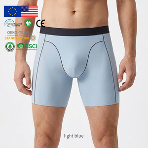 <span class=keywords><strong>Boxer</strong></span> da Uomo Personalizzabili con Logo, Blu Chiaro, Anti-Sfregamento, Taglie Grandi, Traspiranti, Sportivi, Slip e <span class=keywords><strong>Boxer</strong></span> Intimi da Uomo - Product Image 1