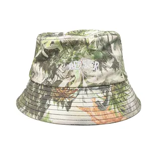 Chapéu do safari camo, chapéu de balde para acampamento, pescador com corda, homem, boonie, chapéu de pesca ao ar livre