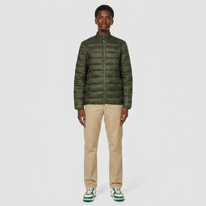 Factory Manufacture New Arrival <b>Long</b> Sleeves <b>Men</b> Puffer <b>Jacket</b> Customized Wholesale High Street Puffer <b>Jacket</b> - Product Image 1