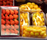 Film alimentaire en PVC moulé de qualité alimentaire 10-15μm, rouleau de film étirable souple pour l'emballage des aliments frais