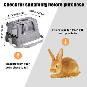 Pet <b>Cat</b> Carrier <b>Backpack</b> Large Space Travel Bag for Small Animals Outdoor Travel Breathable Mesh Window Dog Carriers <b>Backpack</b> - Product Image 3
