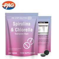 Compléments alimentaires du fournisseur : Ingrédients de première qualité pour une nutrition équilibrée – Spiruline & Chlorelle Algae Plus Comprimés 650 mg