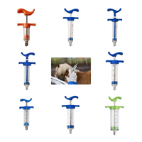 Seringue Vétérinaire d'Injection à Dosage Visible pour Administration de Médicaments au Bétail (Seringa Veterinaria, Seringue Vétérinaire)