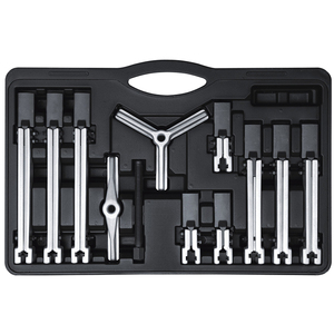 Juego de Extractores de Engranajes de 13 Piezas, Kit de Extractor de Volante y Rodamientos de 2/3 Mordazas con 9 Garras de Extracción, Herramienta de Extracción de Volantes, Rodamientos y Engranajes de Alta Resistencia - Product Image 3