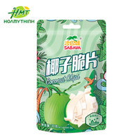 SABAVA 30g Harde Zoete Kokoschips - Fruit & Groente Snacks Gemaakt in Vietnam 12 Maanden Houdbaarheid Klaar om te Eten Zakje |   Direct van de fabriek