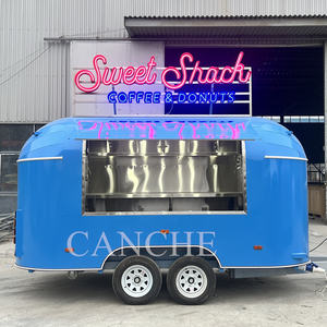 Camions de nourriture australiens standard de 4 m, remorque de nourriture mobile, chariot à sandwichs et à en-cas avec équipement complet à vendre - Product Image 5