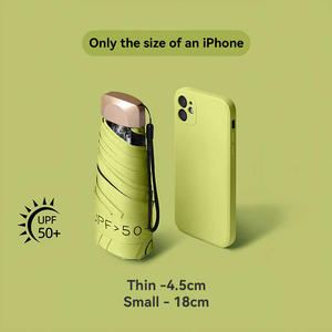 <span class=keywords><strong>Parapluie</strong></span> de Pluie Sombrillas Pas Cher Paraguas Petit <span class=keywords><strong>Parapluie</strong></span> de Soleil Anti-UV avec Poche Téléphone Coupe-Vent Pliant 5 Fois <span class=keywords><strong>Automatique</strong></span> <span class=keywords><strong>Mini</strong></span> <span class=keywords><strong>Parapluie</strong></span> avec Logo - Product Image 5