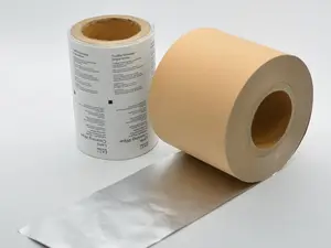Han lin – papier laminé PE à usage alimentaire, feuille d'aluminium à support pour l'emballage du beurre