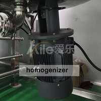Machine de mélange de liquides cosmétiques, cuve de mélange chimique, équipement de mélange automatique en acier inoxydable avec agitateur