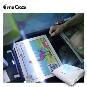 ألعاب الجدار التفاعلية للتصوير بأشكال الرسم السحري، ألعاب الرسم ثلاثية الأبعاد التفاعلية الداخلية للأطفال من Draw2life