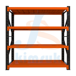 רב שכבתי מחסן אור רב מחבת מתכת ריצפת עומד על מדפי אחסון המוסך - Product Image 2